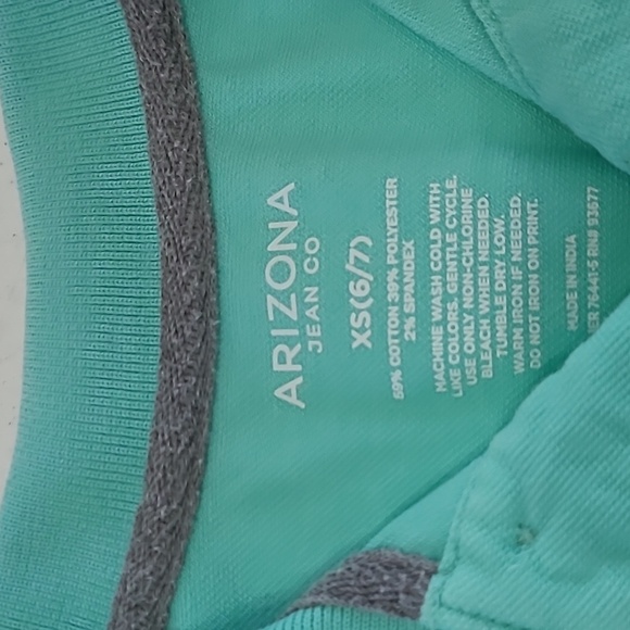 💥3for$12💥 Arizona Boys polo style shirts bundle size XS 6/7 - Picture 3 of 3